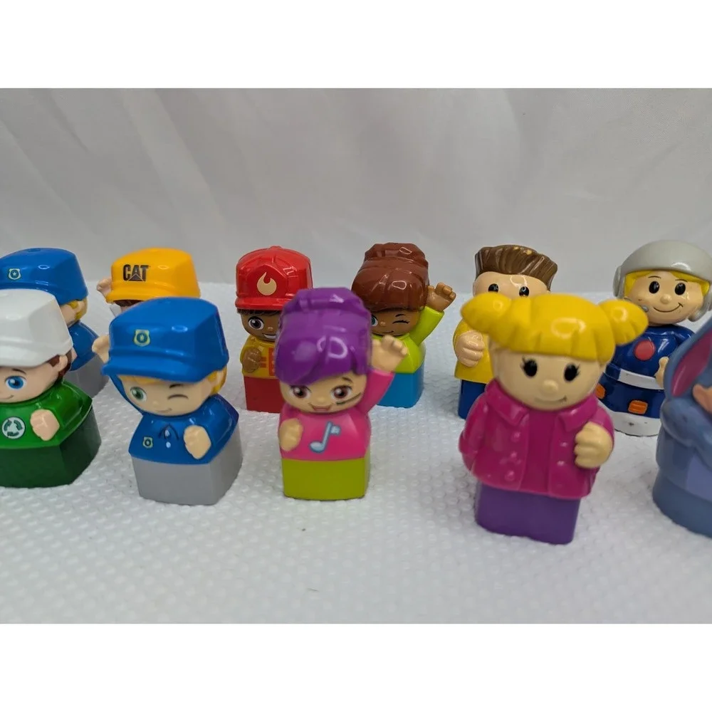 Mega Bloks Figure Lot Eeyore Boys‎ Girls John Deere